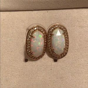 Kendra Scott Opal earrings